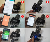 EnterMedia Magic Sing MP30 Wireless Bluetooth Karaoke Microphone / Speaker for All Smartphones