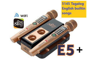 EnterMedia 2023 Magic Sing E5 WiFi Streaming Karaoke Mic System